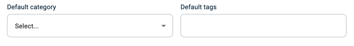 default category
