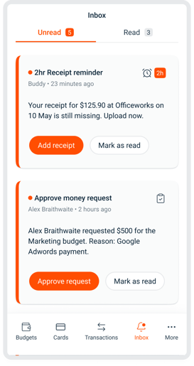 mobile - inbox - hs2