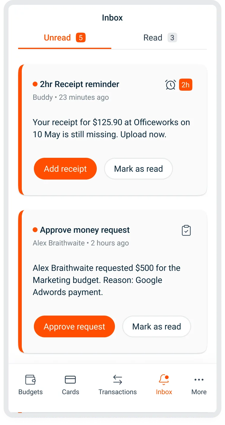mobile - inbox - hs2